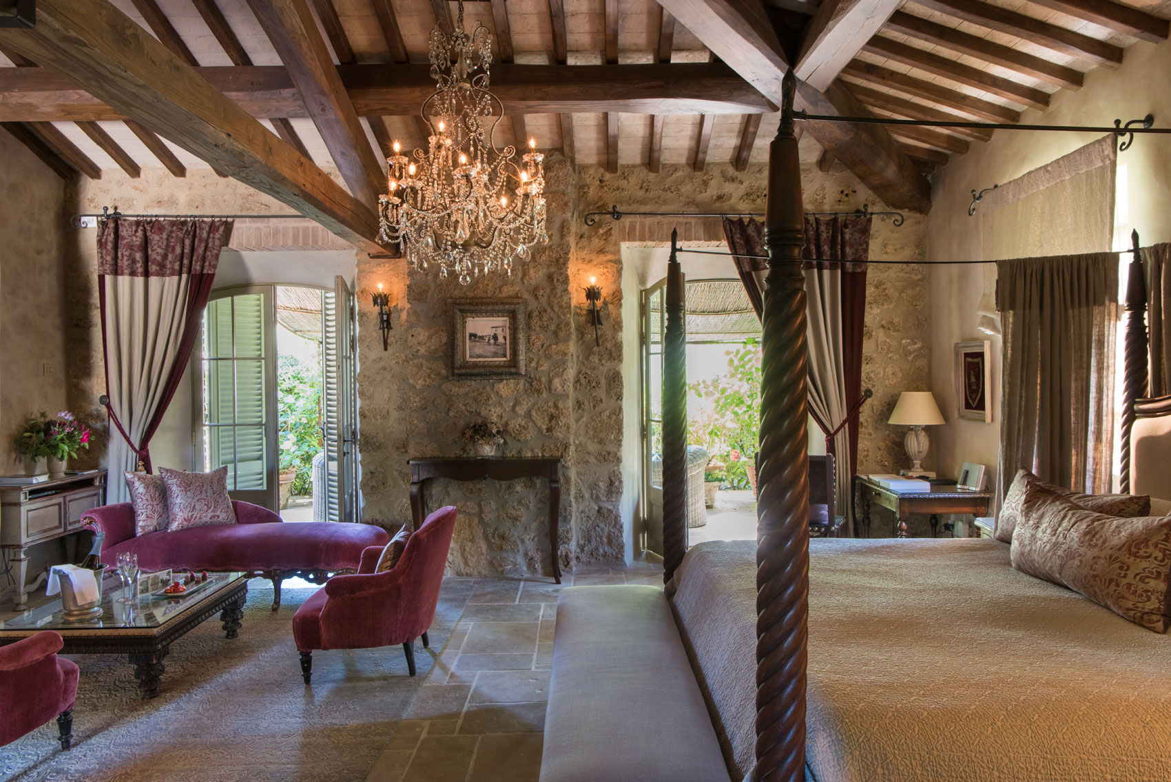 Maggiorana garden suite of Borgo Santo Pietro