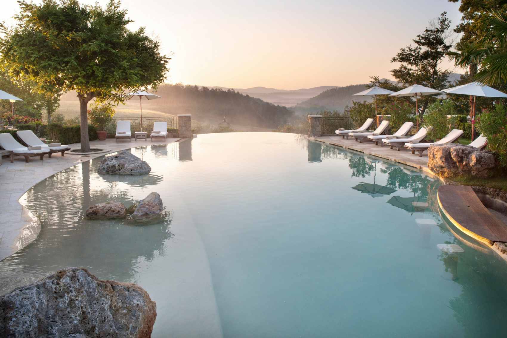 spa retreat in tuscany